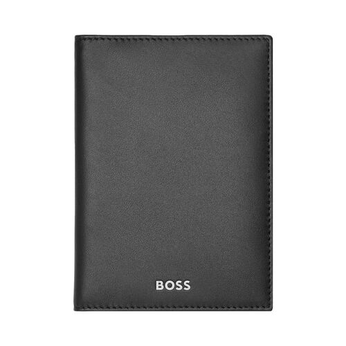 BOSS Leather Passport Holder Classic